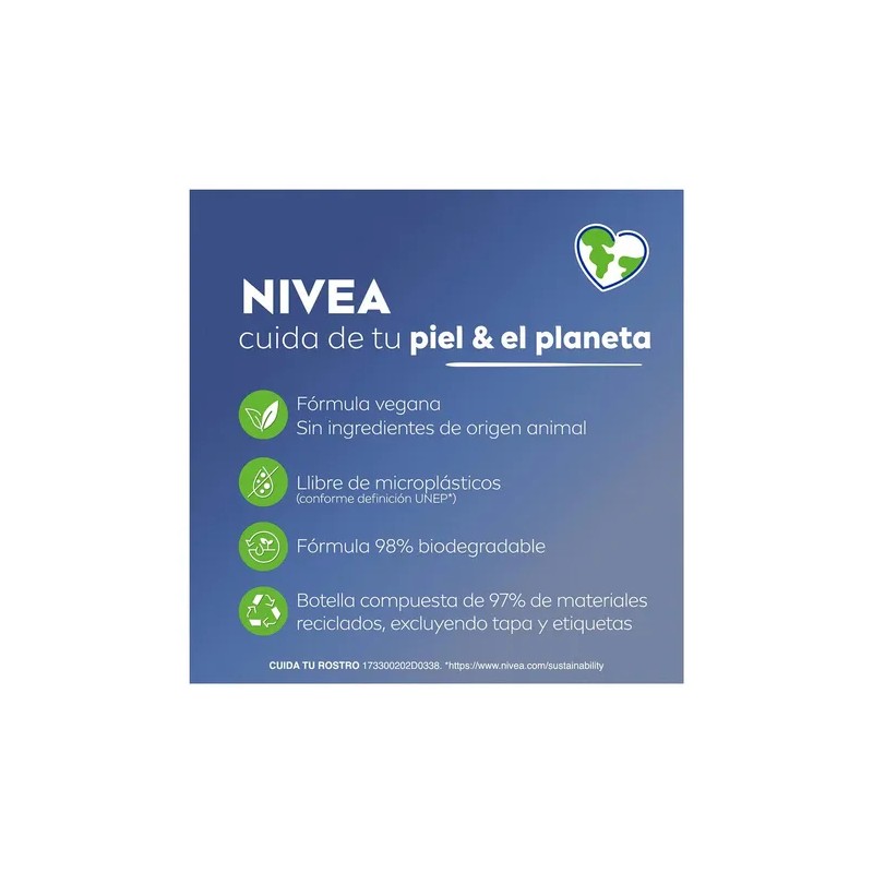 Nivea agua micelar iluminadora 400 ml | limpia e hidrata