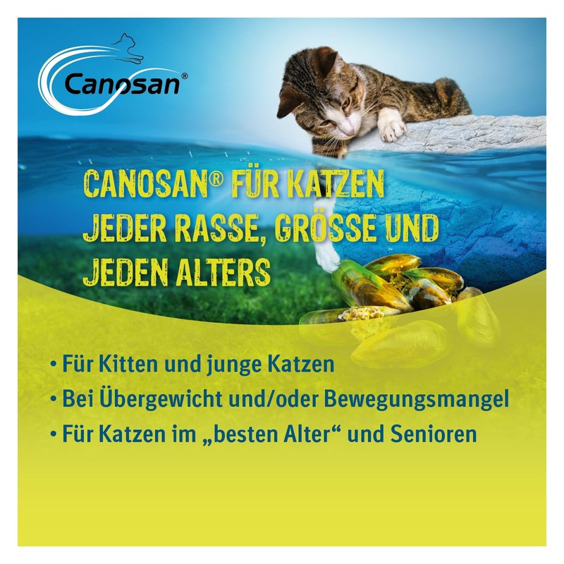 CANOSAN Chewable Tablets 3 x Pack of 30 Green-Lipped Mussel