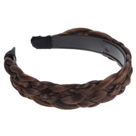 SAFIGLE Braid Wig Headband for Women Unique Strand Hair Band Comfortable Fashion Accessory for Wear Hair Style and Color Great present Idea