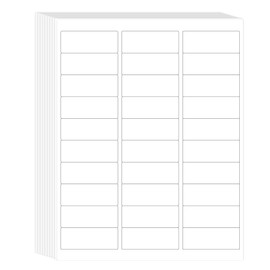 L LIKED Printable Address Labels, 1" x 2-5/8", 900 Labels, 30 Labels per Sheet, Mailing Labels for Envelopes
