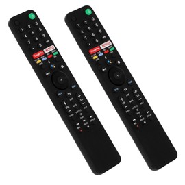 RMF-TX500U Smart TV Remote 2 Pack for All Sony TV/Sony Bravia TV Voice Remote, RMF-TX500U Replacement Remote for Sony TV XBR/KD/XR Series X900H X800H X950G X850G 55A8H X750H Etc, 1 Year Full Warranty