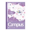 Showa Notebook, Doraemon Notebook, Campus, Dots, A-Ruled, 5 Pack, Japanese