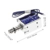 Hohopeti Push-Pull Electromagnet Door Magnets Solenoid Coil Water Solenoid Valve