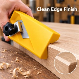 Wood Edge Trimmer Hand Planer – Adjustable Chamfer Tool for Plywood, MDF & Solid Wood