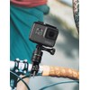 HSU Handlebar Seatpost Camera Holder 360° Rotation Aluminum Bicycle Fixing