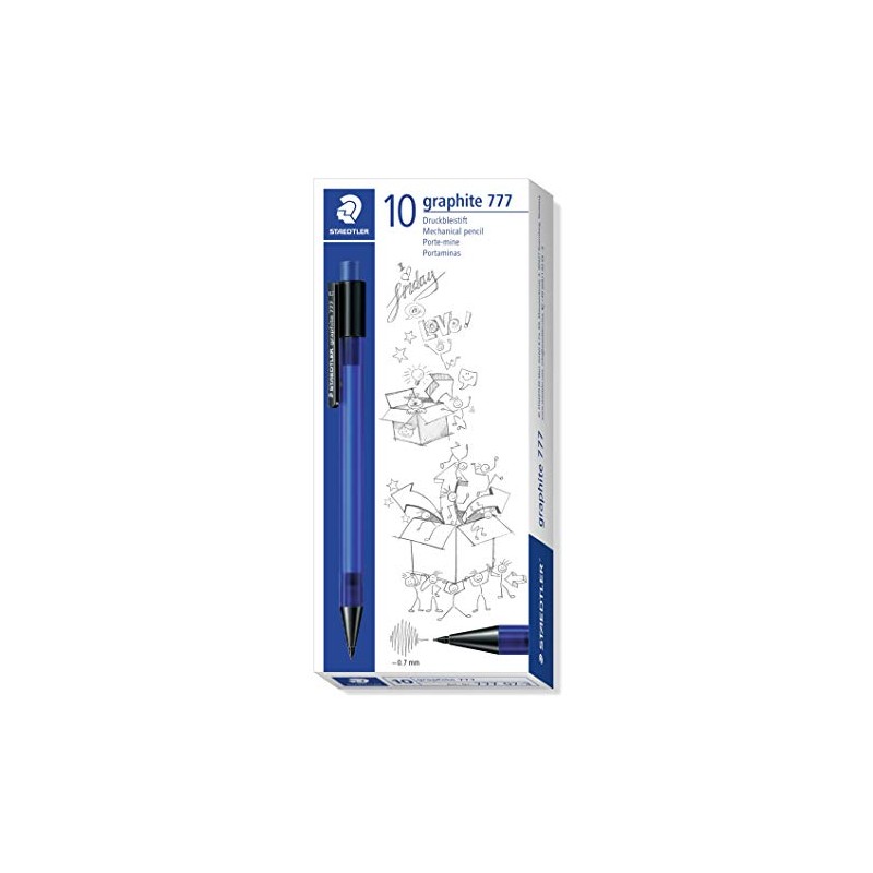 Staedtler Staedtler 777 Three Mechanical Pencil Graphite Stuffed with B