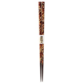 Kawai 106168 "Wakasa Lacquer High Quality Chopsticks" Genroku 9.1 inches (23 cm)