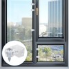 25 Pcs Glass Retainer Clips Mirror Holder Clips Plastic Glass