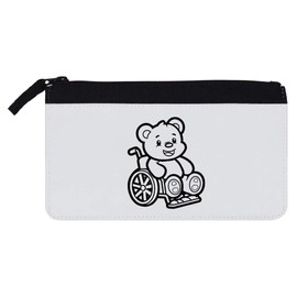 Azeeda 'Teddy in Wheelchair' Pencil Case (PC00051346)