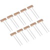 Windhager Copper Plant Signs, Plug-in Signs, Plant Stakes, Plug-in Labels,