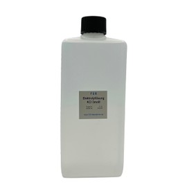 FSRTOP Potassium Chloride Electrolyte Solution, 500 ml, KCl 3 mol/l, Storage Solution for pH and Redox Electrodes