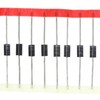 HUABAN 10pcs 1N5402 Rectifier Diode 3A 200V DO-27 (DO-201AD) 5402