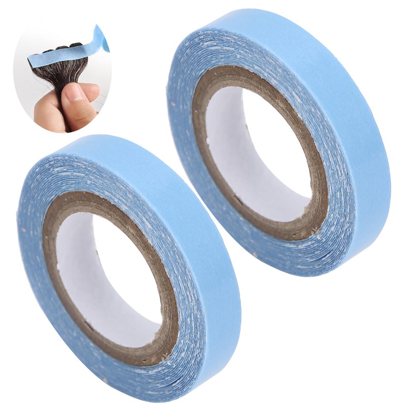 2pcs 3 Yards Hair Extension Adhesive Tape Waterproof Sweatproof DoubleSided