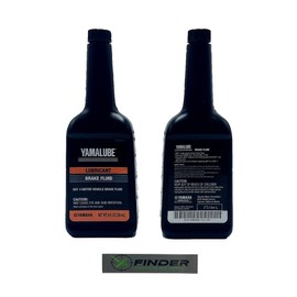 Yamaha Original OEM Yamalube ACC-BRAKE-FL-UD Brake Fluid Yamalube OEM- (2) 8 Ounce Bottles
