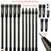 ZOFAX Gelo 10 x 0.6mm Tip BLACK Smooth Gel Pens