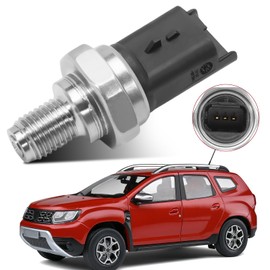GNXfixt Fuel Pressure Regulator Sensor for Duster, Logan, Sandero II, Note, Qashqai, Tiida 3/5 Portes, Clio IV, Fluence, Kangoo/Grand 200579287 5WS040154