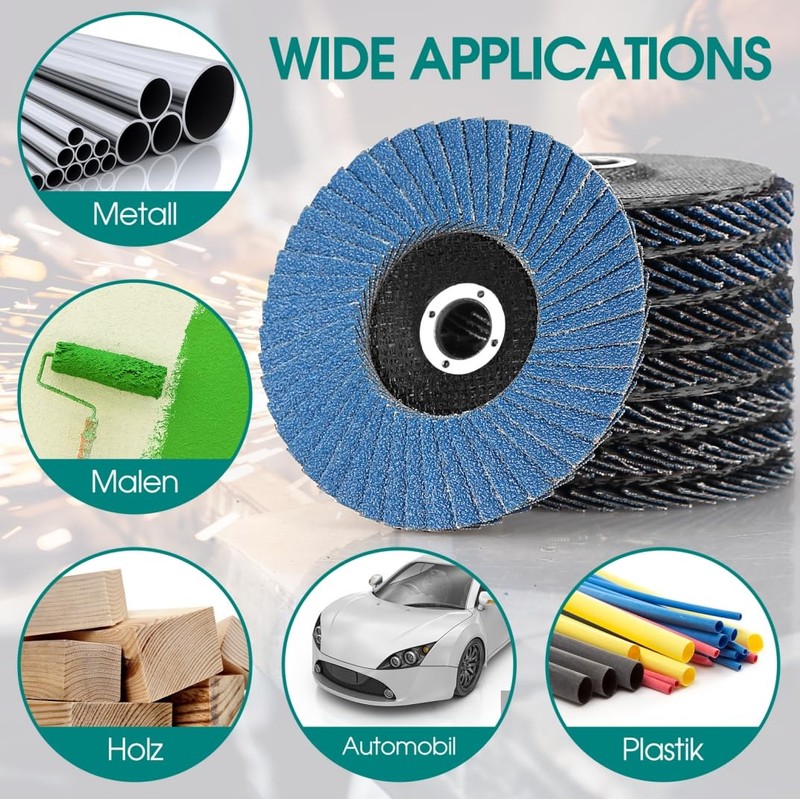 Flap Discs, Flap Discs, Sanding Discs, Sanding Mop Disc, 8