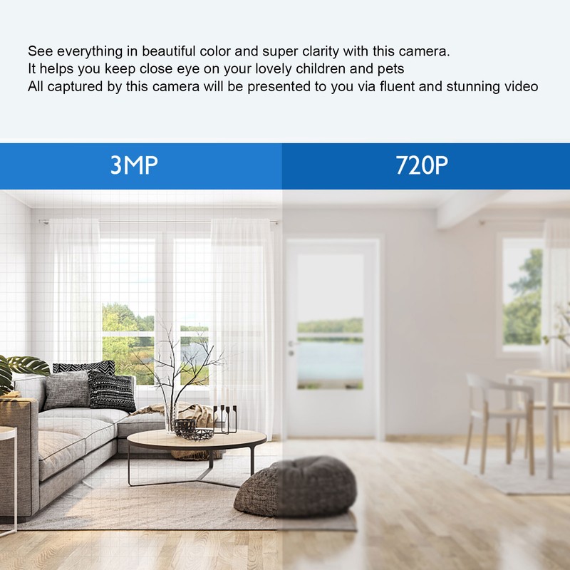 WiFi Light Bulb Camera 1920 X 1080 Wireless Home Surveillance