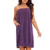 Ymmchy Sauna Terry Towelling Bathrobe Women's Sauna Towel Sauna Kilt