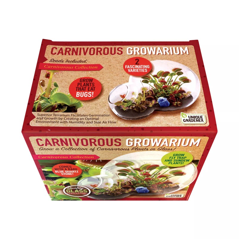 Unique Gardener New - Unique Gardener Double Sphere Glass Terrarium