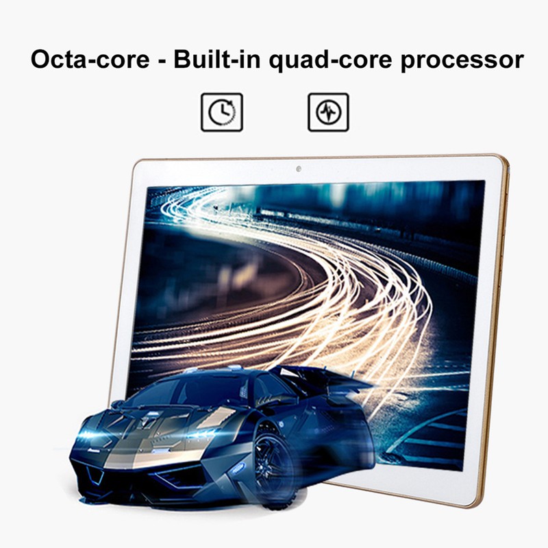 MY-KT6582 10in HD Tablet Gold 1+16G for Android 4.4 White