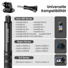 VYVIYON 114 cm Invisible Selfie Stick, 1/4 Inch Extended Monopod