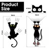 Lithyc Pack of 3 Car Stickers Cat Car Sticker Funny
