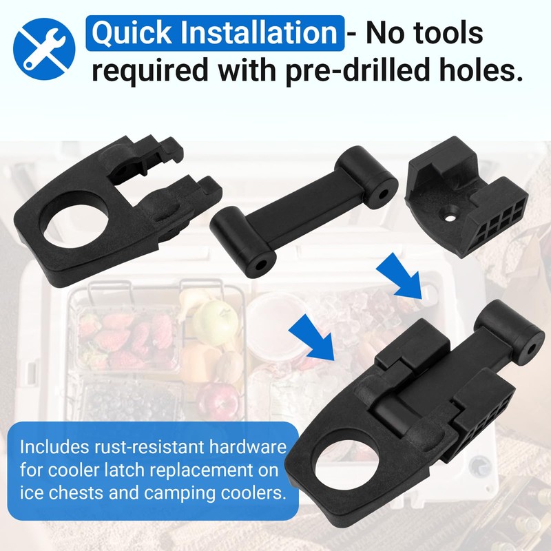 Xinxinlin Rotomolded Cooler Cam Latch Compatible with Fatboy, Bird Dog,