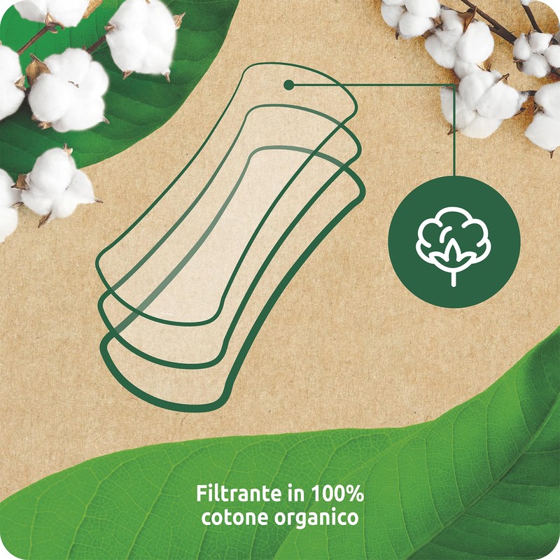 EveryDay Natura Normal Pantiliners, 100% Organic Cotton, Biodegradable, Pack of