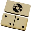 Azeeda 'Vinyl Record' Domino Set & Box (DM00048085)