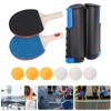 Portable Sport Automatic Ping Pong Bats Racket Telescopic Net Frame