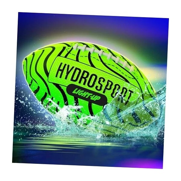 Light Up Water Football for Pool, Beach, Lake - Waterproof