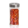 Glass Spice Jars with Stainless Steel Lids, Small Items Storage