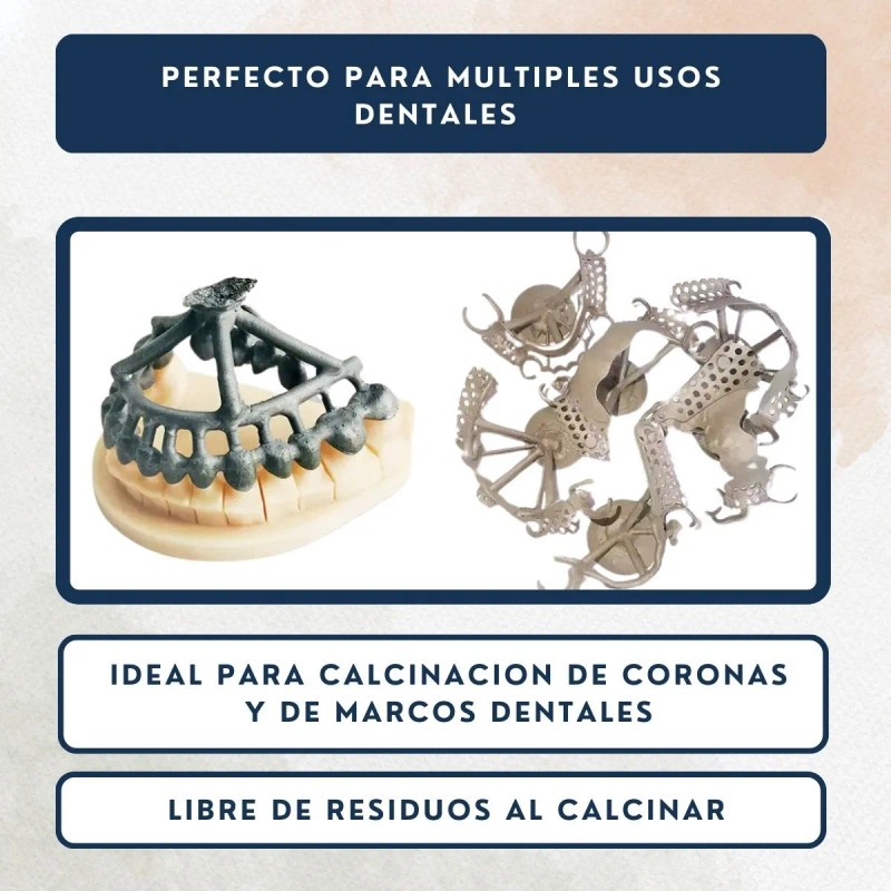 Impresora 3d Resina Dental Calcinable Resione C01 1 Kilo