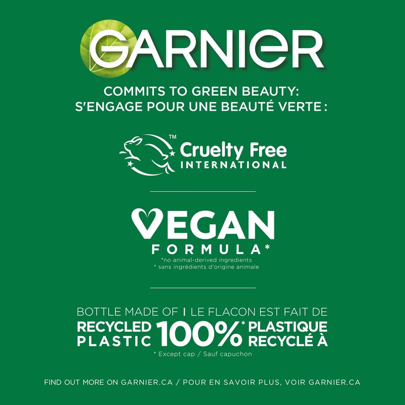 Garnier Fructis Grow Strong Biotin Shampoo for Thicker Hair, with