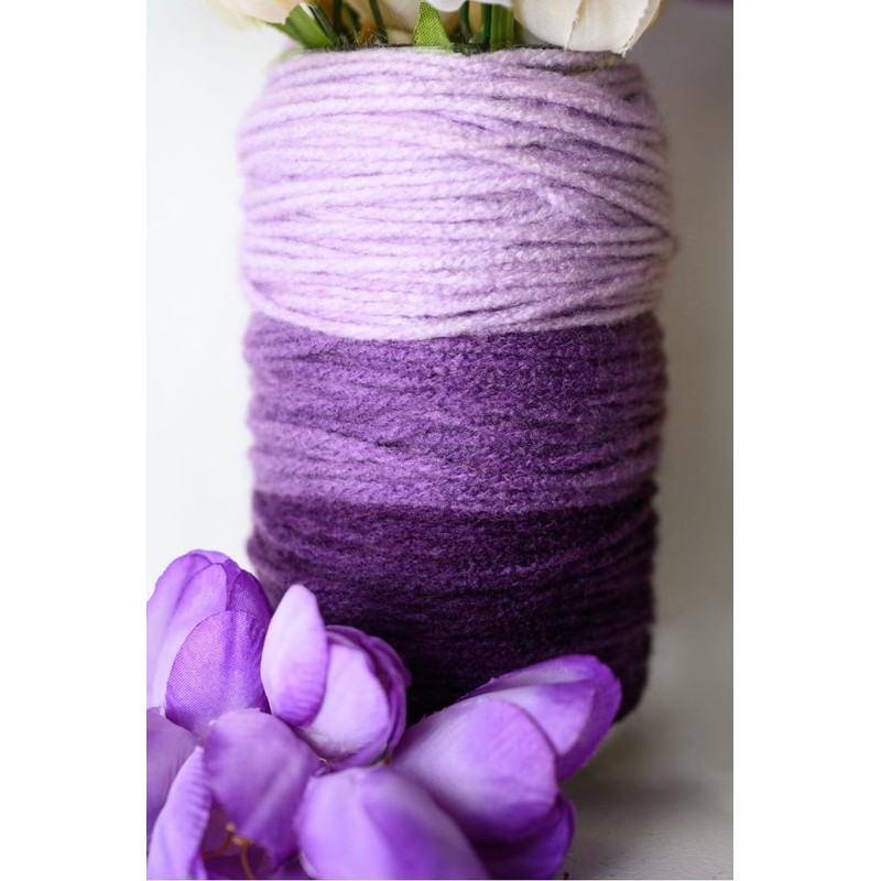 Lion Brand Yarn - Mandala Gradient - 6 Pack (Purple)