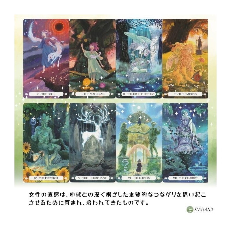Earth Woman Tarot Earth Woman Tarot Divination with Japanese Manual