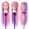 Yekavo Mannequin Head with Styling,Training Doll Head Practice Real Hair