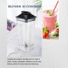 Oidnvay Spare Jug for Blender Replacement Part Transparent 2L Capacity