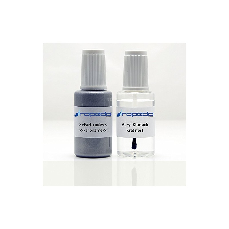 Paint pen set for Skoda 3U Modra Aqua/Aqua Blue 20