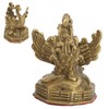 Brass Phoenix Statue High Hardness Good Gloss Phoenix Decorative Figurines