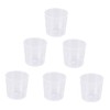 FELTECHELECTR 30ml Plastic Measuring Cups Set 30pcs Graduated Beakers for