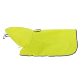 GLIDESMOOTH Dog Raincoat, Waterproof with Reflective Strip, Adjustable Lightweight Raincoat for Large Medium Small Dogs, 2XL Size, Yellow, 1 Pcs