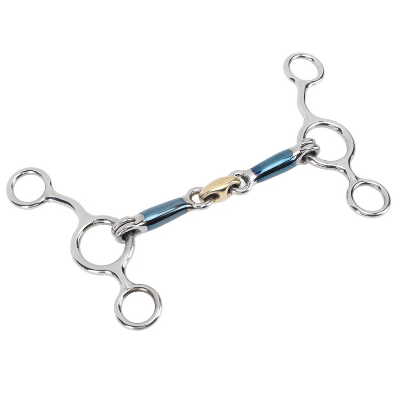 125mm Professional Snaffle Bit Stainless Steel Horse Mouth Bit Horse