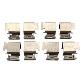 2 SET SHLPDFM Rear Brake Pad Fitting Kit Anti-rattle Clip Pad Shims LX0354, MBA1298, 109-1298 Fits for Ford Mondeo Mk3 2003-2007