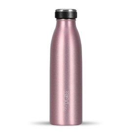 720°DGREE Stainless Steel Drinking Bottle ‘milkyBottle’ – 500 ml – Perfect for Children, BPA-Free, Leak-Proof, Suitable for Carbonated Drinks – Small Thermos for Carbonated Drinks, Sports, School,
