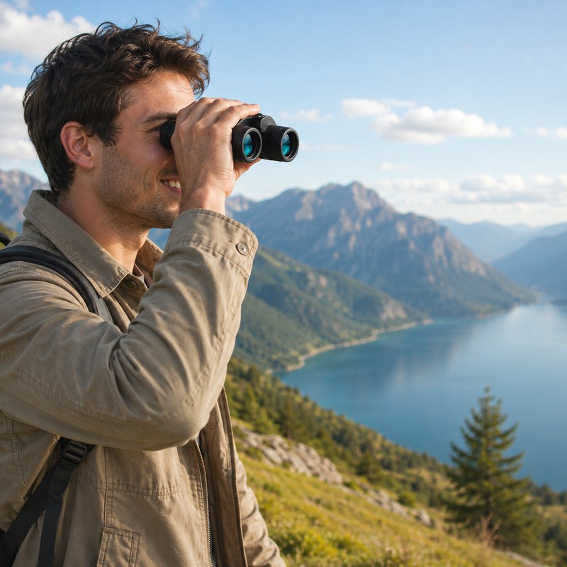 Compact Folding Binoculars for Outdoor Viewing – FMC Optics for
