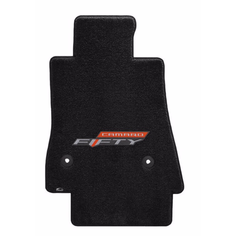 LLoyd Mats NEW! BLACK FLOOR MATS 2016-2024 Camaro Embroidered 50TH