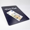 WIRKSAMWERBEN Number Mat Counter Pad, Green Printed, Non-Slip & Scratch-Resistant,