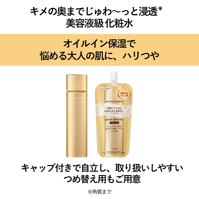 Aqua Label Treatment Lotion (Oil In), Moist Released February 24,